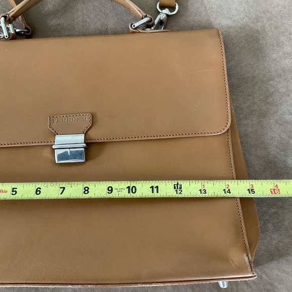 VTG Gino Ferruzzi Italian Leather Briefcase/Handbag 👜 ‼️PRICE DROP‼️ - Picture 11 of 13